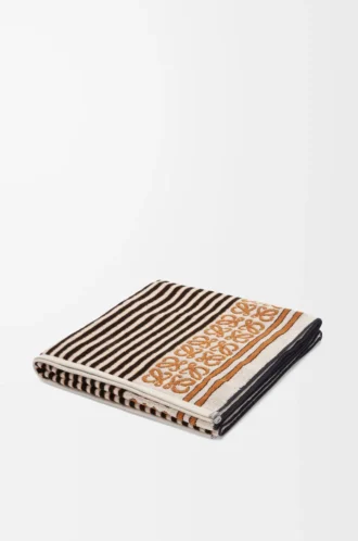 Serviette en coton Marron/Multicolore