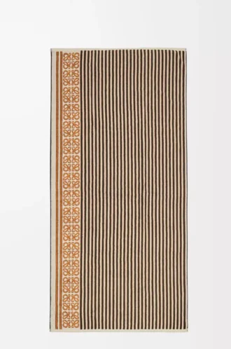 Serviette en coton Marron/Multicolore