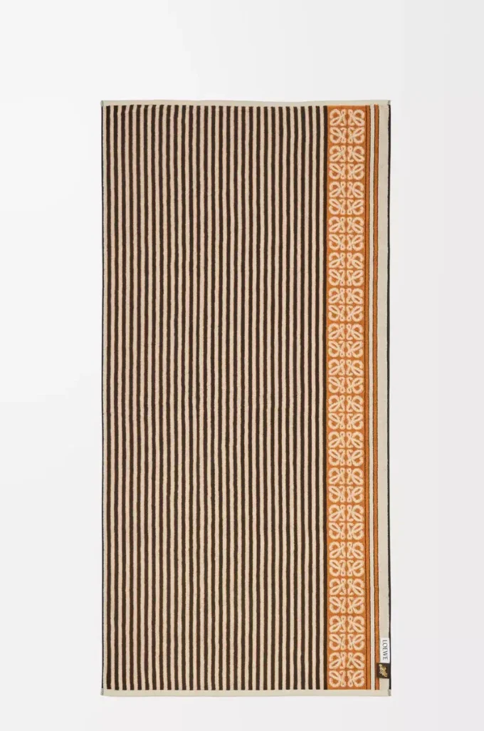Serviette en coton Marron/Multicolore