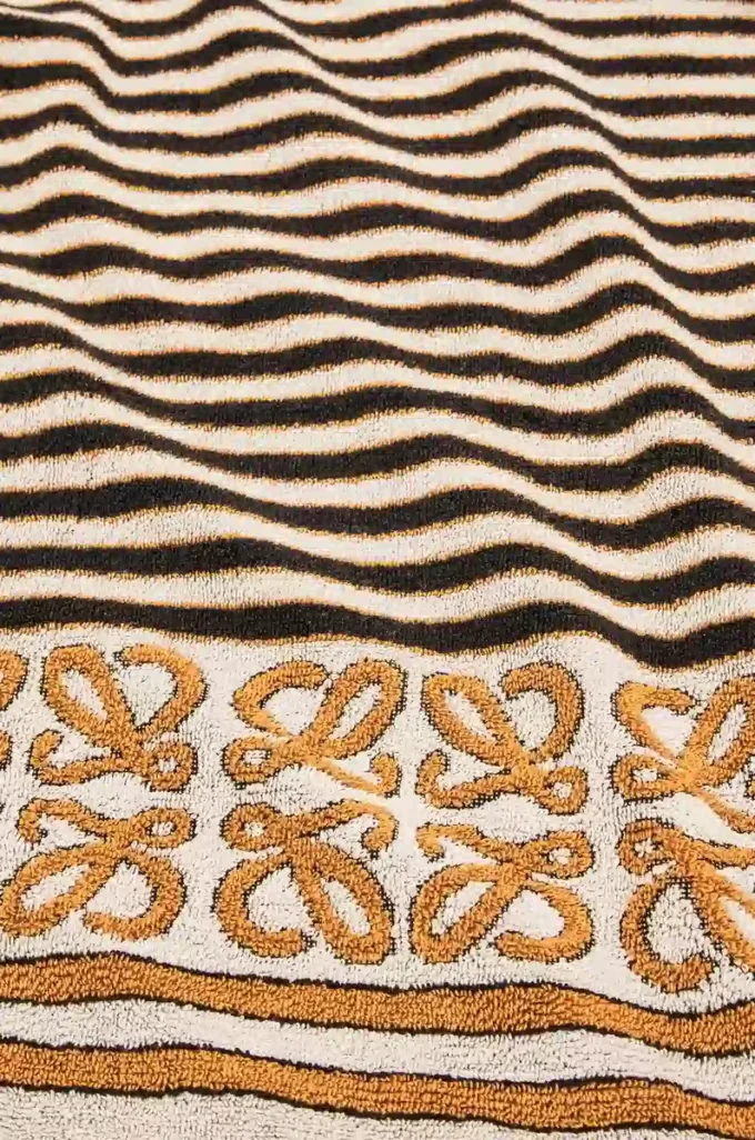 Serviette en coton Marron/Multicolore