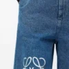 Short Anagram en denim Jeans Bleu