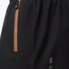 Short de performance en shell technique Noir Short de performance en shell technique Noir