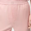 Short en laine couleur corail