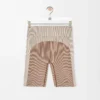 Short sans coutures en jersey technique Ivoire
