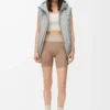 Short sans coutures en jersey technique Ivoire