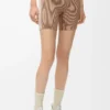 Short sans coutures en jersey technique Ivoire