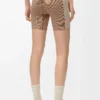 Short sans coutures en jersey technique Ivoire