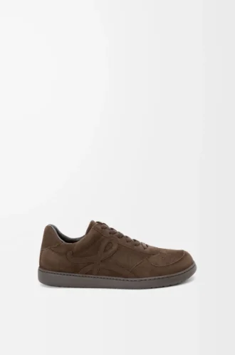Sneakers Jambo en cuir de veau suédé Dark Brown