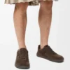 Sneakers Jambo en cuir de veau suédé marron foncé Sneakers Jambo en cuir de veau suédé marron foncé