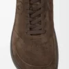Sneakers Jambo en cuir de veau suédé Dark Brown
