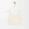 Soutien-gorge sans coutures en jersey technique ivoire
