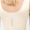 Soutien-gorge sans coutures en jersey technique ivoire