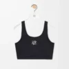 Soutien-gorge sans coutures en jersey technique Noir Soutien-gorge sans coutures en jersey technique Noir