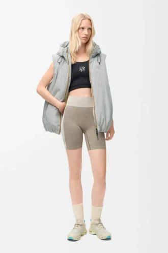 Soutien-gorge sans coutures en jersey technique Noir