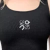 Soutien-gorge sans coutures en jersey technique Noir Soutien-gorge sans coutures en jersey technique Noir