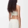 Soutien-gorge souple en jersey technique ivoire
