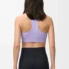 Soutien-gorge souple en jersey technique lilas