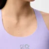 Soutien-gorge souple en jersey technique lilas