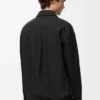 Surchemise en coton noir/orange Surchemise en coton noir/orange