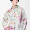 Surchemise en denim blanc/rose