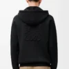 Sweat à capuche zippé Anagram en laine Noir Sweat à capuche zippé Anagram en laine Noir