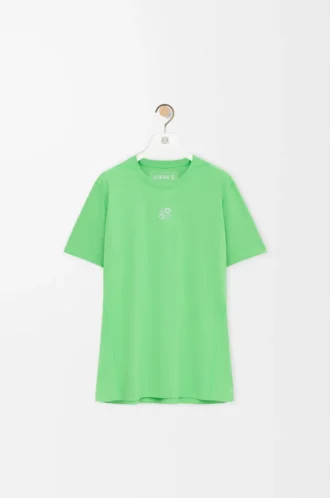 T-shirt actif en jersey technique vert