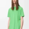T-shirt actif en jersey technique vert