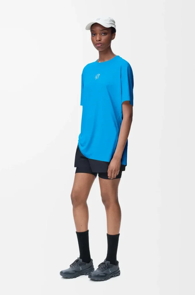 T-shirt Active en jersey technique Bleu