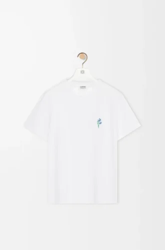 T-shirt ample en coton Blanc
