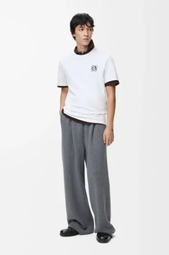 T-shirt ample en coton blanc