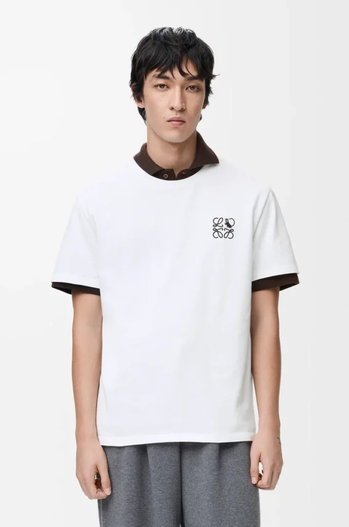 T-shirt ample en coton blanc T-shirt ample en coton blanc