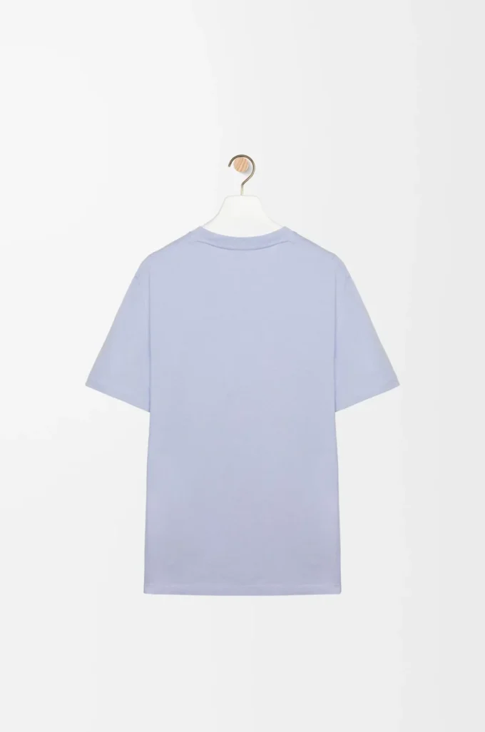 T-shirt ample en coton bleu clair T-shirt ample en coton bleu clair