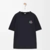 T-shirt ample en coton bleu marine T-shirt ample en coton bleu marine