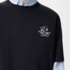 T-shirt ample en coton bleu marine T-shirt ample en coton bleu marine