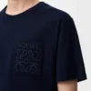 T-shirt ample en coton bleu marine foncé T-shirt ample en coton bleu marine foncé