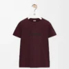 T-shirt ample en coton, couleur bordeaux T-shirt ample en coton, couleur bordeaux