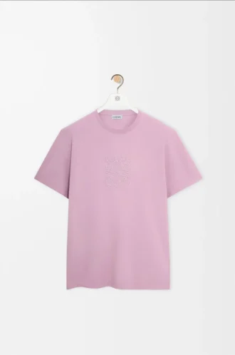 T-shirt ample en coton Lilas