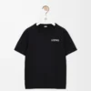 T-shirt ample en coton Noir