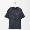 T-shirt ample en coton Noir