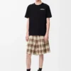 T-shirt ample en coton Noir