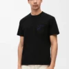 T-shirt ample en coton Noir