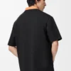 T-shirt ample en coton Noir