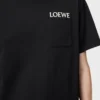 T-shirt ample en coton Noir