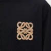 T-shirt ample en coton Noir