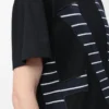 T-shirt ample en coton Noir
