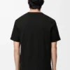 T-shirt ample en coton noir/multicolore