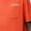 T-shirt ample en coton Orange