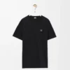 T-shirt coupe classique en coton anthracite T-shirt coupe classique en coton anthracite