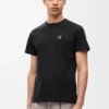 T-shirt coupe classique en coton anthracite T-shirt coupe classique en coton anthracite