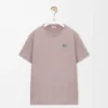 T-shirt coupe classique en coton rose clair